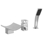 AquaCascade | Elegante Mischbatterie für sanften Wasserfluss - Brezella