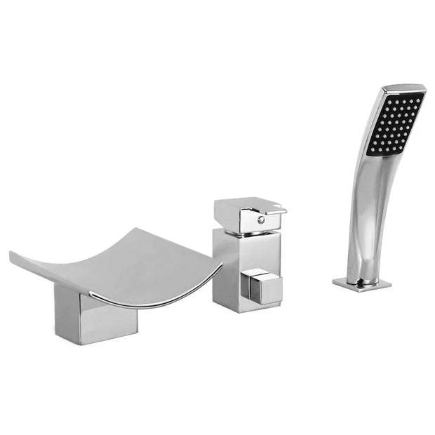 AquaCascade | Elegante Mischbatterie für sanften Wasserfluss - Brezella