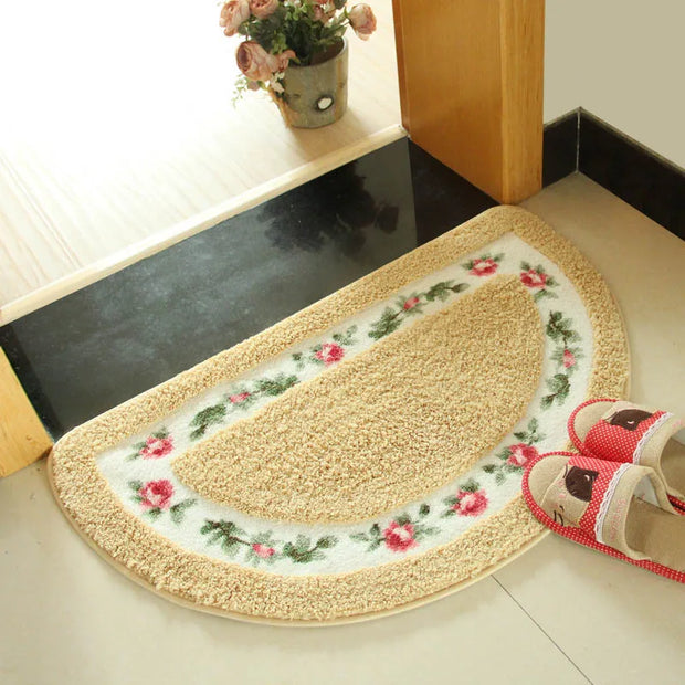 FlowerStep | Rutschfeste Fußmatte mit floralem Design - Brezella