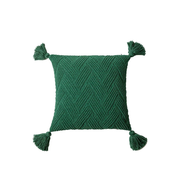 DekoWeave | Elegante Chenille-Kissenhülle für dein Zuhause - Brezella