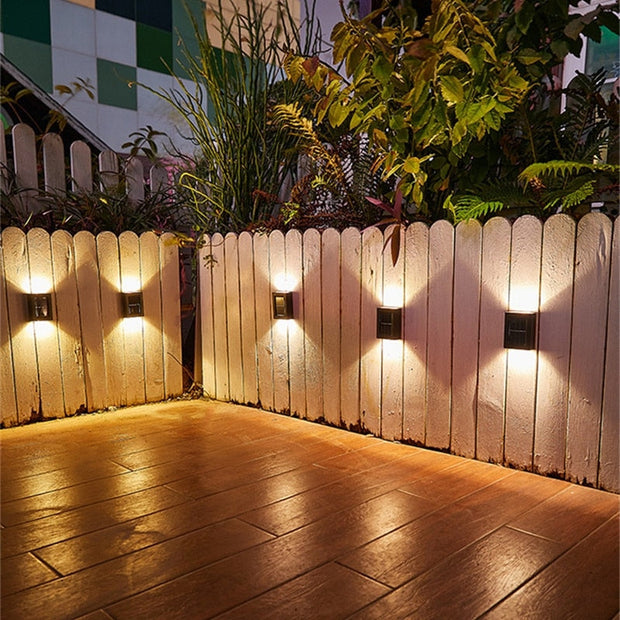 FenceGlow | Solarbeleuchtung für elegante Zäune - Brezella