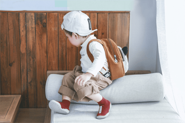 SamtSohle | Bequeme Babyschühchen mit rutschfester Sohle - Brezella