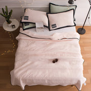 BambooWohl | Leichtes Sommerplaid aus atmungsaktiven Materialien - Brezella