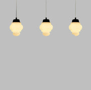 LumiVorm | Moderne geometrische Glasleuchte für klare Linien - Brezella