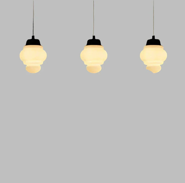 LumiVorm | Moderne geometrische Glasleuchte für klare Linien - Brezella