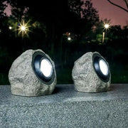 StoneSolar | Natürliche solarbetriebene Steinbeleuchtung - Brezella