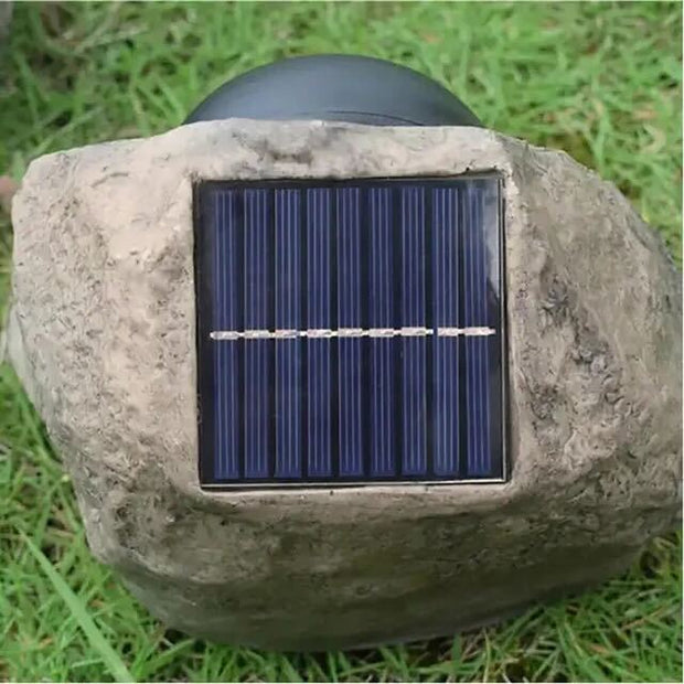 StoneSolar | Natürliche solarbetriebene Steinbeleuchtung - Brezella