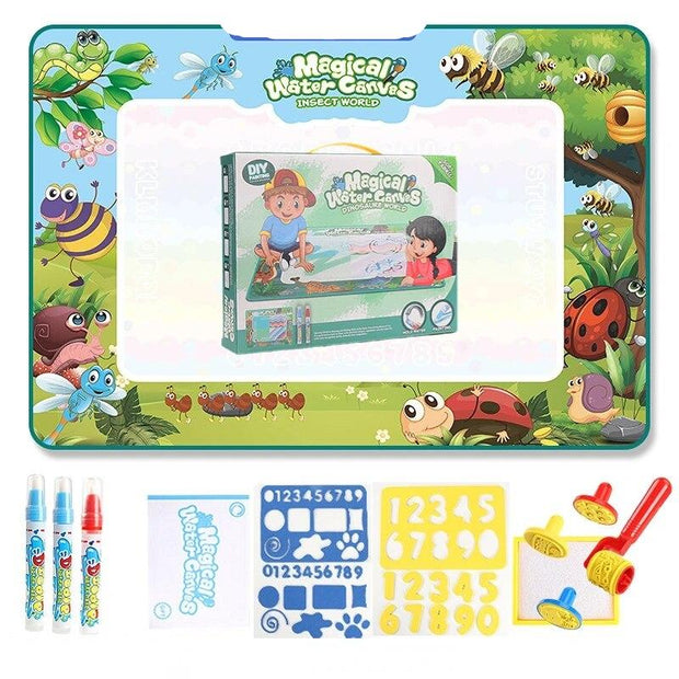 AquaDoodle | Magische Wasserzeichenmatte für endlosen Spaß - Brezella