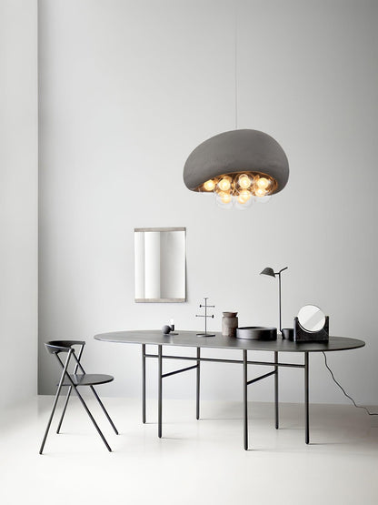 OrbLume | Elegante Pendelleuchte mit Blasenstruktur