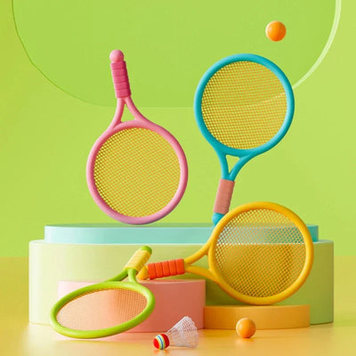 KinderFeder | Bunte Badmintonfreude für die Kleinsten - Brezella