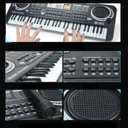 KeyVibe | Elektrisches Klavier mit Vocal-Mikrofon - Brezella