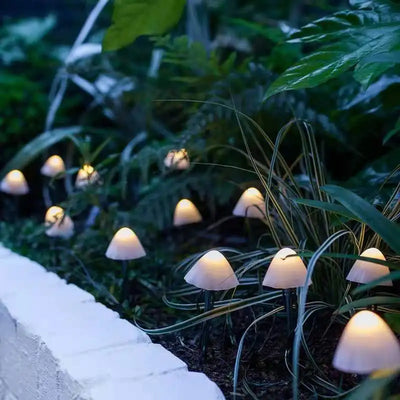 FungiGlow | Lustige und bezaubernde Pilzgartenleuchten für Ihren Außenbereich - Brezella