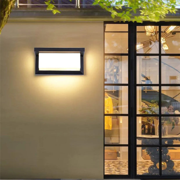 EclipseGlow | Hochwertige LED-Wandleuchte mit Halo-Effekt - Brezella