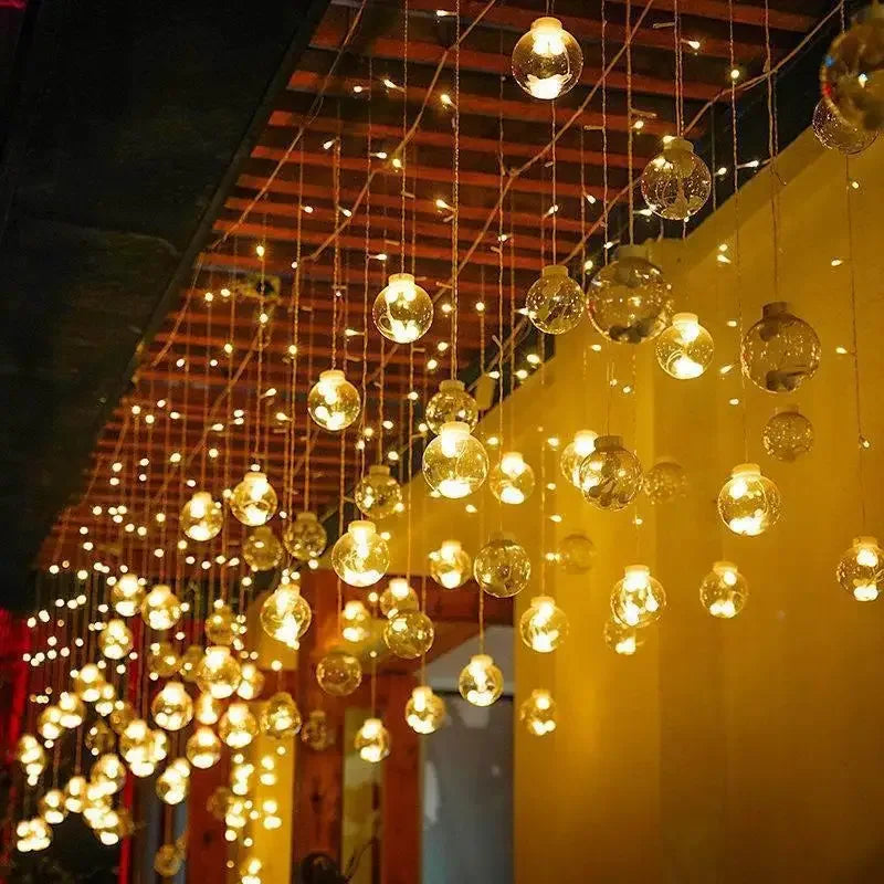 LichterFee | LED-Lichterkranz für den Außenbereich - Brezella