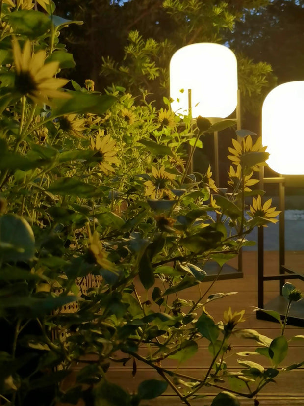SolarGleam | Atmosphärische Solarlampe für den Außenbereich - Brezella