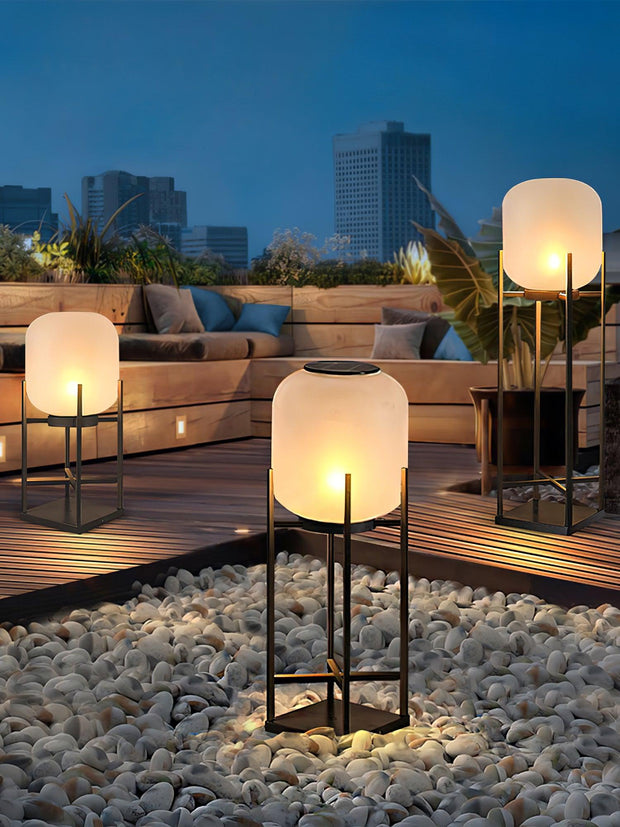 SolarGleam | Atmosphärische Solarlampe für den Außenbereich - Brezella