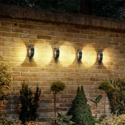 GlowFlex | Anpassungsfähige Wandlampe für den Außenbereich - Brezella