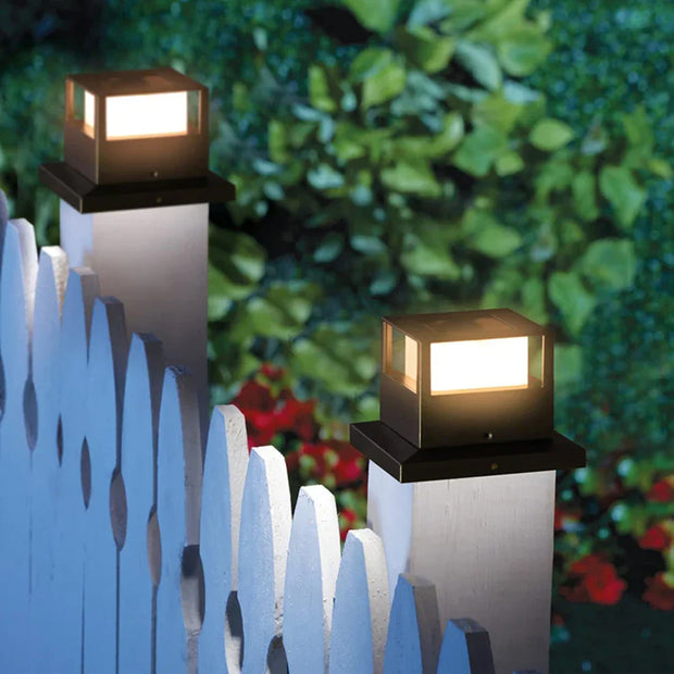 SolarSäule | Moderne LED-Säulenleuchte - Brezella