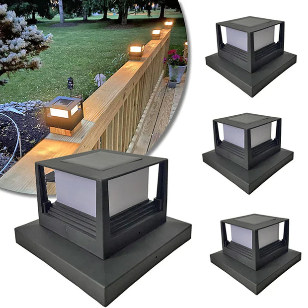 SolarSäule | Moderne LED-Säulenleuchte - Brezella