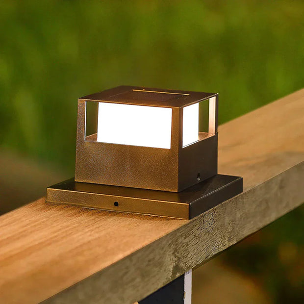 SolarSäule | Moderne LED-Säulenleuchte - Brezella