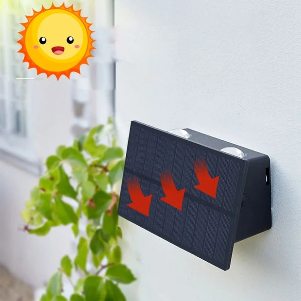 SolarShine | Strahlende Solar-Balkonbeleuchtung für gemütliche Abende - Brezella