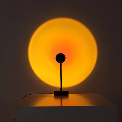 GoldenGlow | LED Sonnenuntergang Lampe für entspannte Atmosphäre - Brezella