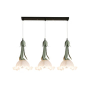 FloraGlow | Elegante Pendelleuchte mit Blumenmuster - Brezella