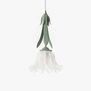 FloraGlow | Elegante Pendelleuchte mit Blumenmuster - Brezella