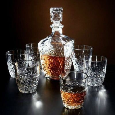 WhiskeyLux | Exklusive Karaffe und Gläser für besonderen Genuss - Brezella