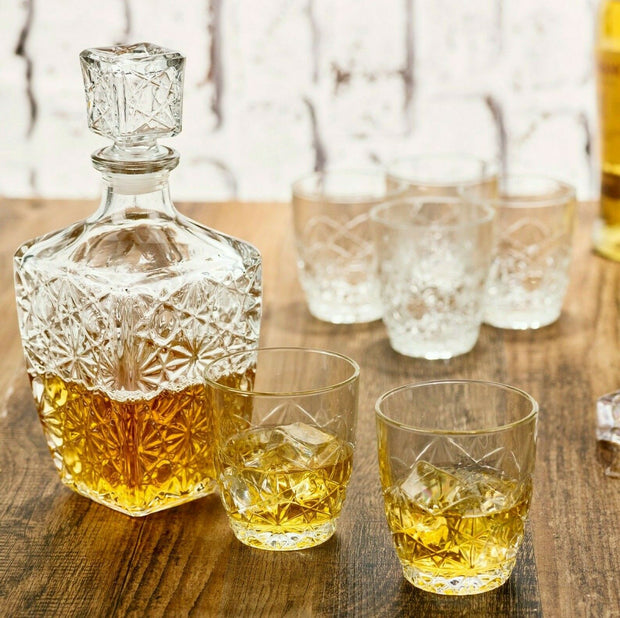 WhiskeyLux | Exklusive Karaffe und Gläser für besonderen Genuss - Brezella