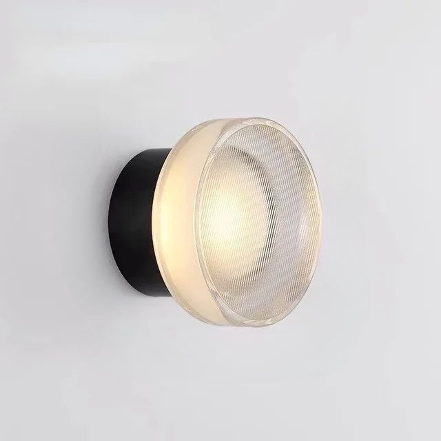 OrbisGlow | Zeitgenössische runde Wandleuchte für dezente Eleganz - Brezella