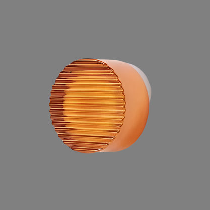 OrbisGlow | Zeitgenössische runde Wandleuchte für dezente Eleganz - Brezella