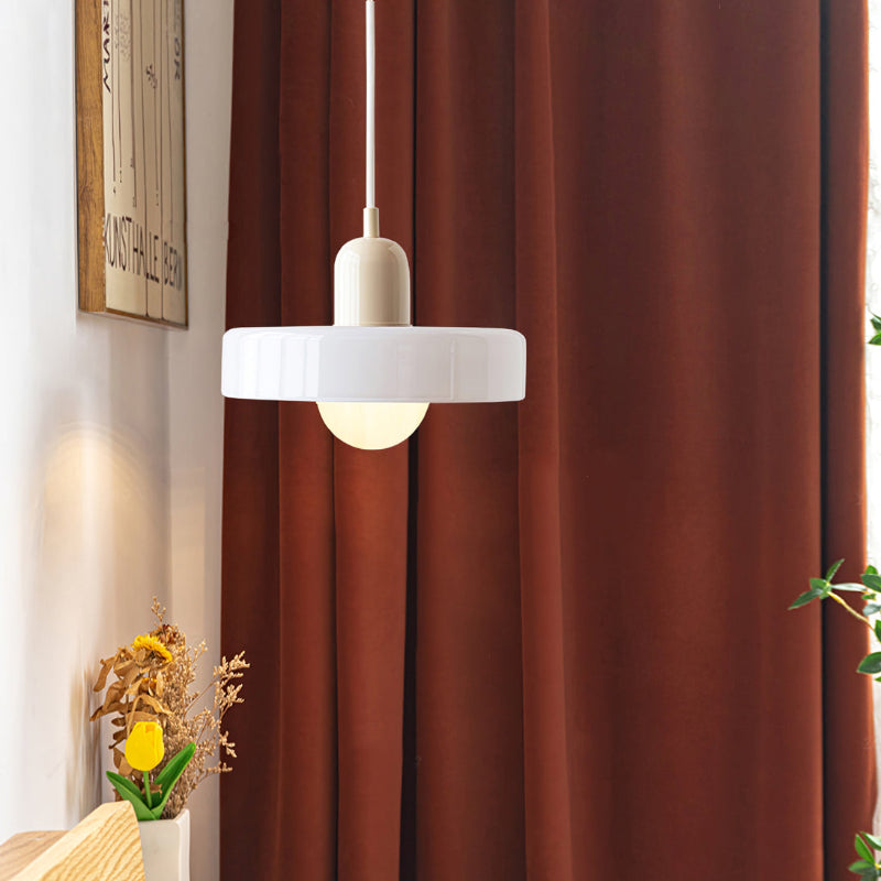 LumenKreis | Zeitlose Glas Pendelleuchte für klare Akzente - Brezella