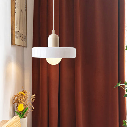 LumenKreis | Zeitlose Glas Pendelleuchte für klare Akzente - Brezella