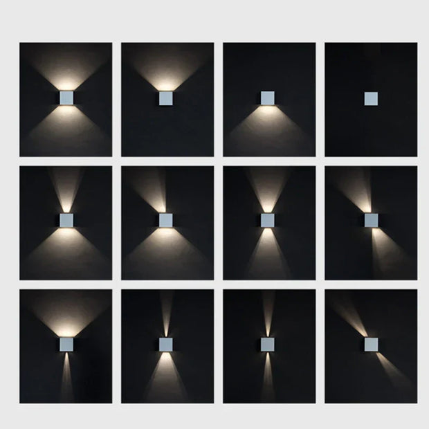 CityShine | Zeitgenössische Wandlampe für den Außenbereich - Brezella