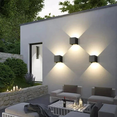 CityShine | Zeitgenössische Wandlampe für den Außenbereich - Brezella