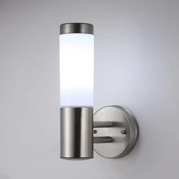 ShineSteel | Elegante Außenwandlampe aus rostfreiem Edelstahl - Brezella