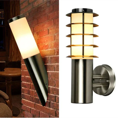ShineSteel | Elegante Außenwandlampe aus rostfreiem Edelstahl - Brezella