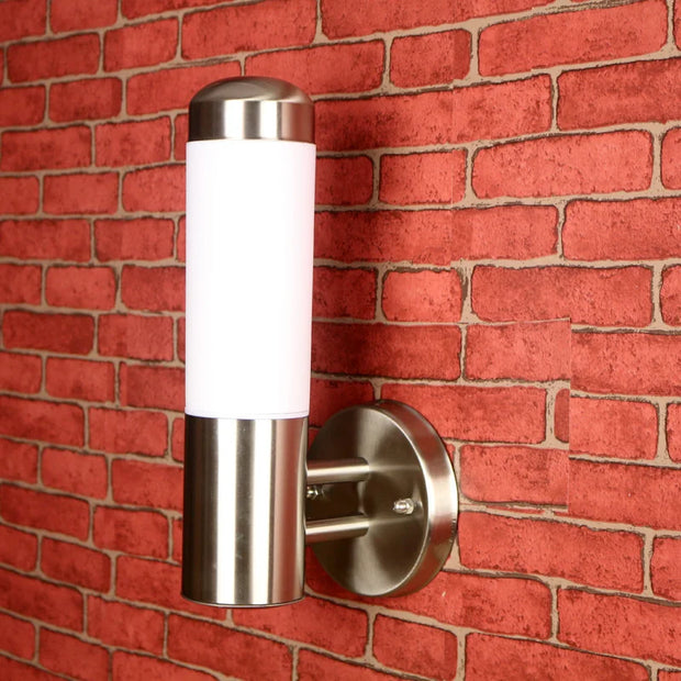 ShineSteel | Elegante Außenwandlampe aus rostfreiem Edelstahl - Brezella