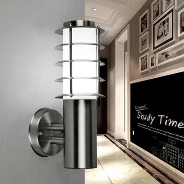 ShineSteel | Elegante Außenwandlampe aus rostfreiem Edelstahl - Brezella