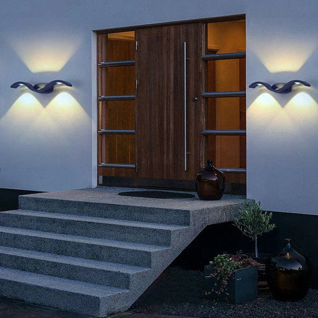 LichtForm | Stilvolle LED-Wandleuchte - Brezella