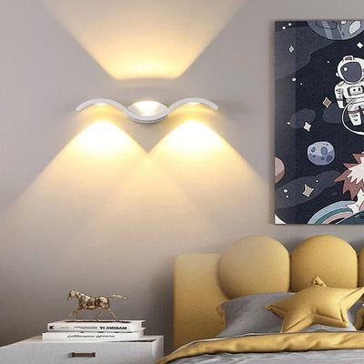 LichtForm | Stilvolle LED-Wandleuchte - Brezella