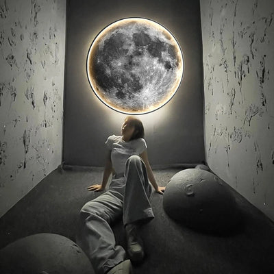 LunarGlimmer | Magische Wandleuchte für Traumhafte Nächte - Brezella