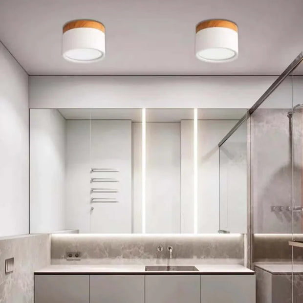 LumiNord | Elegante LED-Deckenlampe im nordischen Look - Brezella