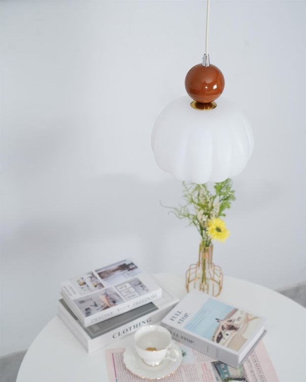 LumiSky | Elegante skandinavische Pendelleuchte mit warmer Lichtdiffusion - Brezella