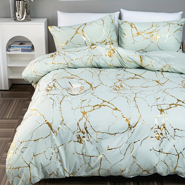 SilkDream | Seidiges Bettbezug-Set für angenehme Nächte - Brezella