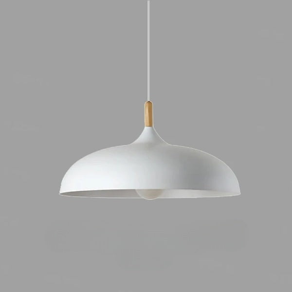 EikLicht | Klassische Eichenholz Plafondlampe - Brezella