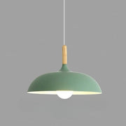 EikLicht | Klassische Eichenholz Plafondlampe - Brezella