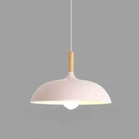 EikLicht | Klassische Eichenholz Plafondlampe - Brezella