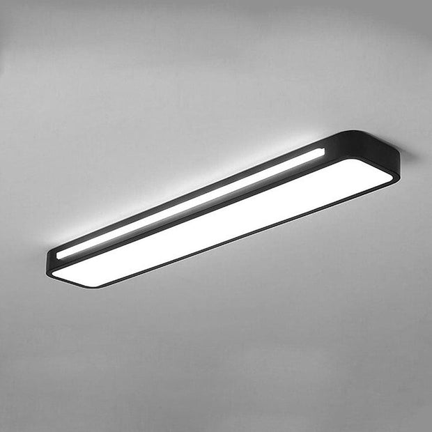 Moderne Flächenbündige Lineare LED Deckenleuchte